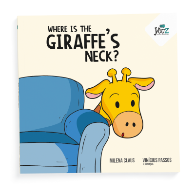Where is the girafe's neck? Livros de histórias infantis em inglês.
