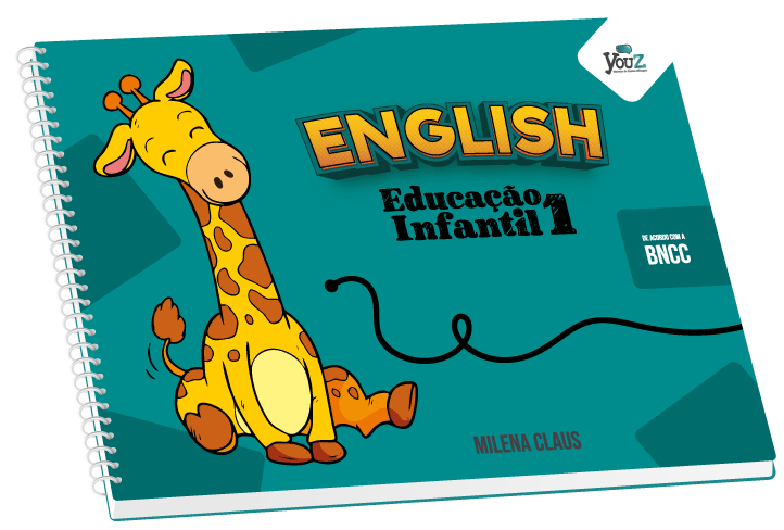 Livro de inglês para Educação Infantil Bilíngue 3 anos