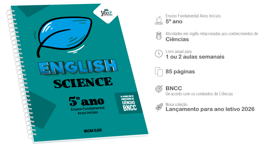Livro English Science 5º ano Ensino Fundamental