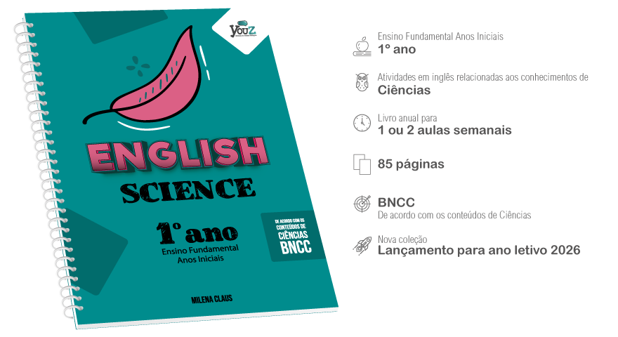 Livro English Science 1º ano Ensino Fundamental