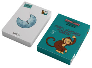 Jogos e atividades em cartas. English Educação Infantil. 4 anos.