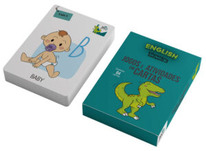Jogos e atividades em cartas. English Educação Infantil. 5 anos.