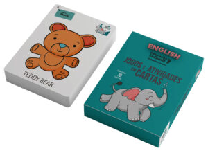 Jogos e atividades em cartas. English Educação Infantil. 2 anos.